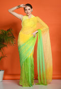 Disco Mango Tie & Dye Chiffon Saree